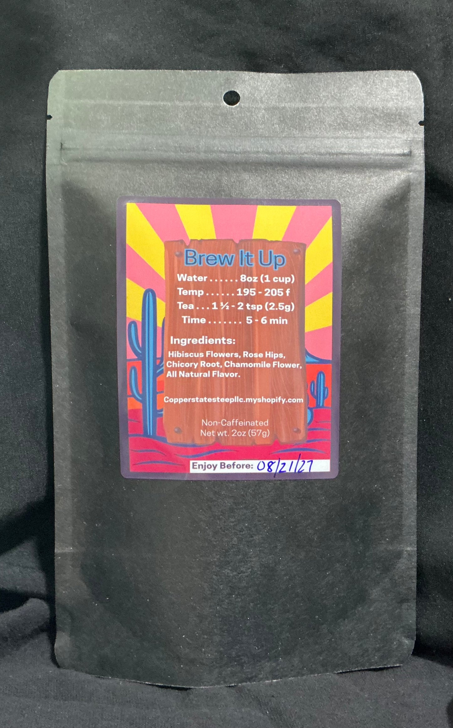 Prickly Pear Naturally Flavored Loose Leaf Herbal Tea 2 oz