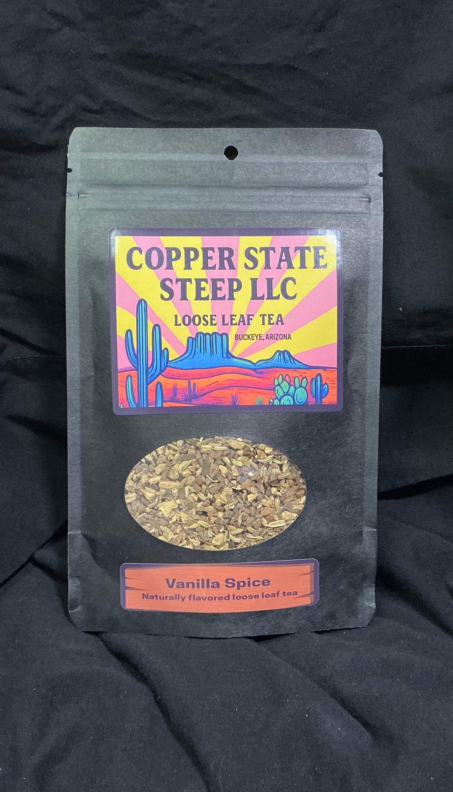 Vanilla Spice Naturally Flavored Loose Leaf Herbal Tea 2oz