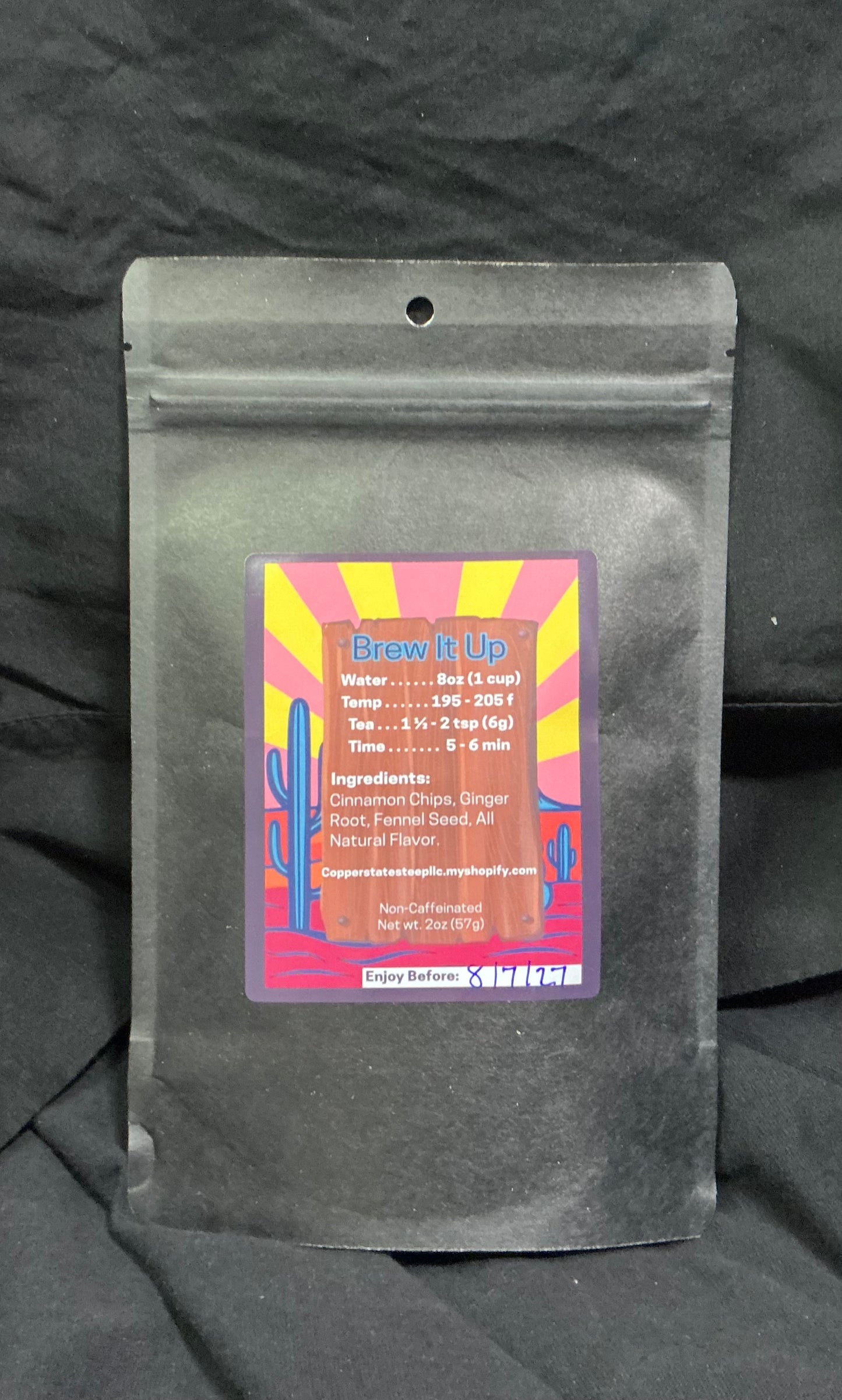 Vanilla Spice Naturally Flavored Loose Leaf Herbal Tea 2oz