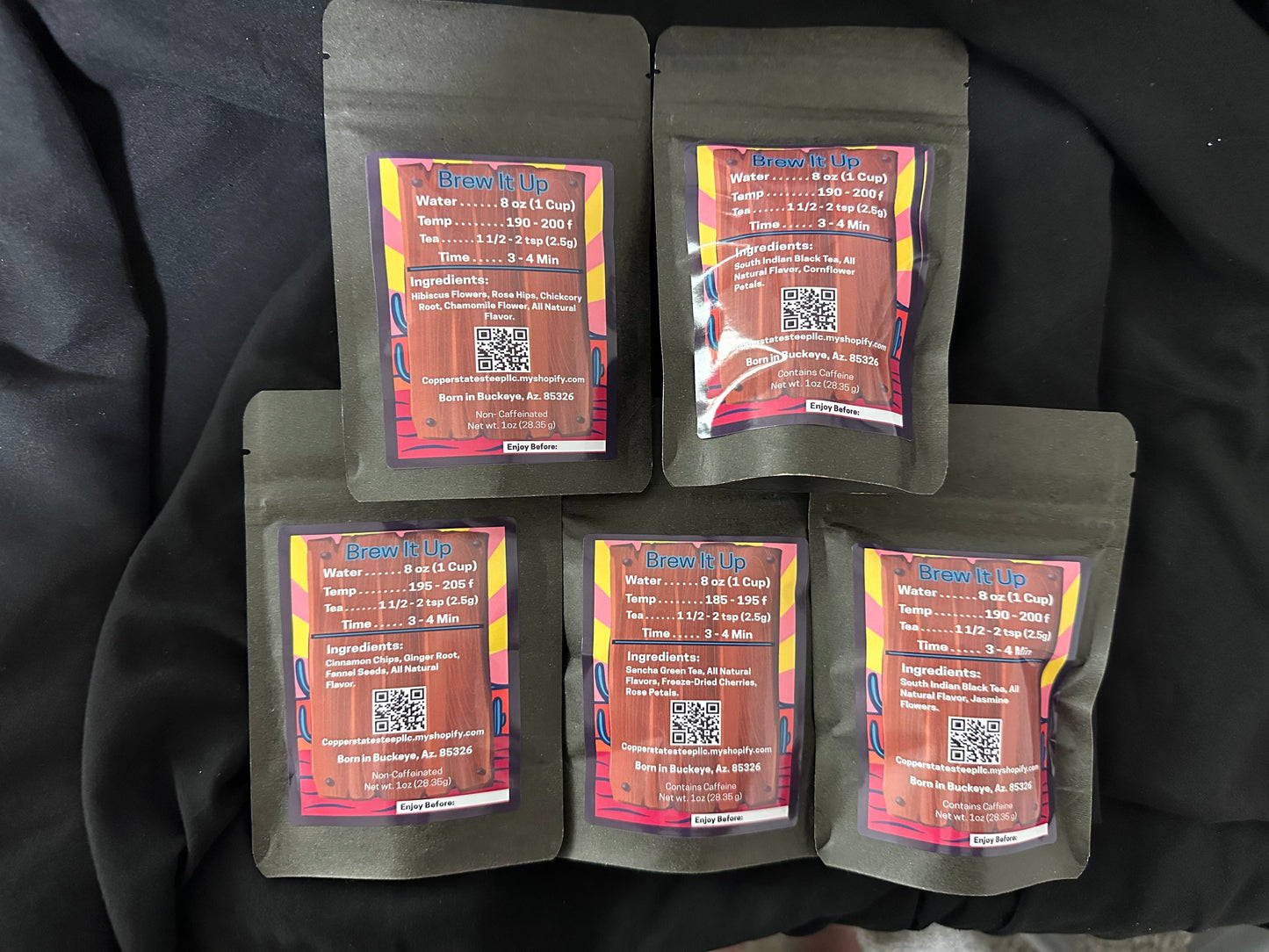 5 Flavor Sample Set